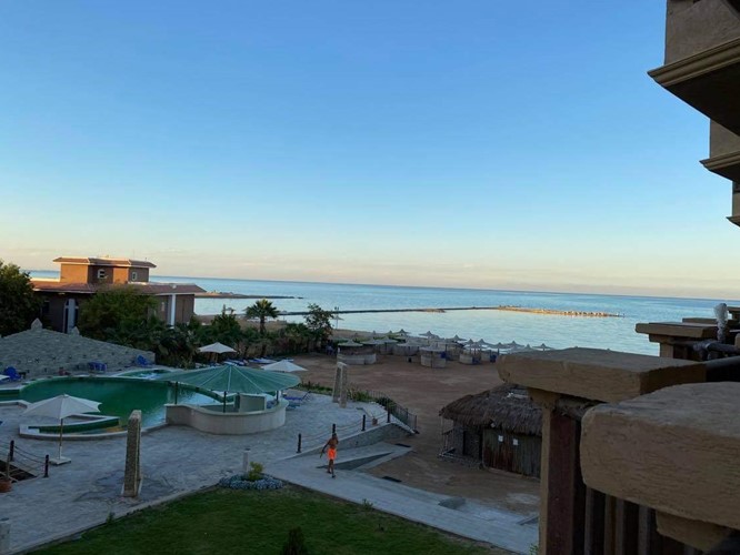 Apartmán s 1 ložnicí přímo na pláži  Majra Resort, Hurghada, Egypt